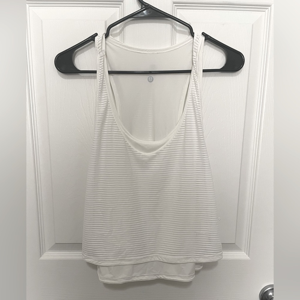 Lululemon Double Layer Lean In Tank